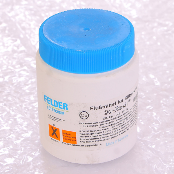 Флюс для медных и серебряных припоев Cu-Rosil  250гр